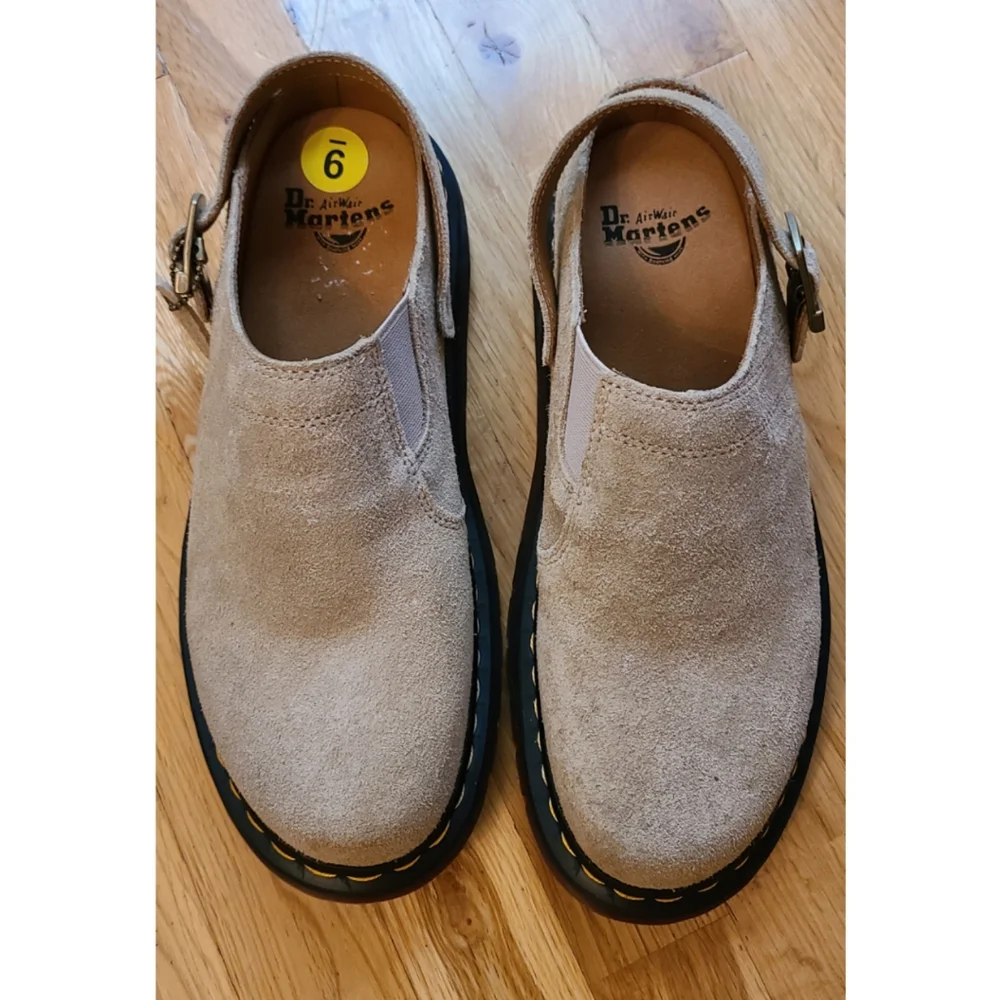 🆕️ Dr Martens Isham Desert Oasis Tan Suede Mules Womens 11 Men 9 Streetwear - Picture 16 of 16